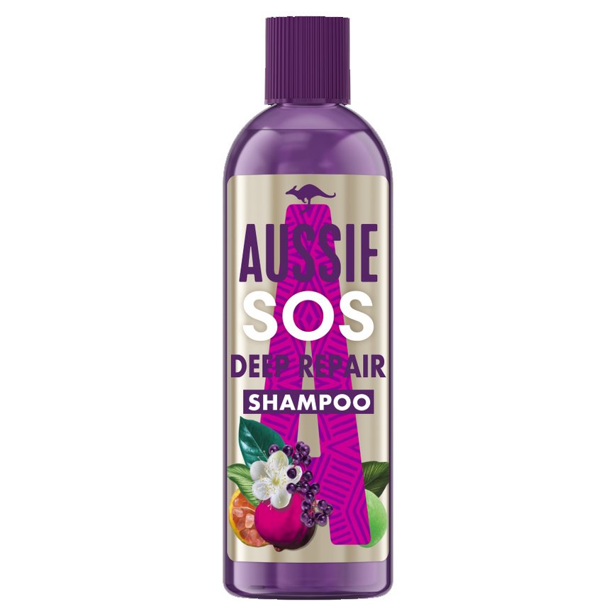 Aussie SOS Deep Repair Shampoo Σαμπουάν για Βαθιά Αναδόμηση των Μαλλιών 290ml
