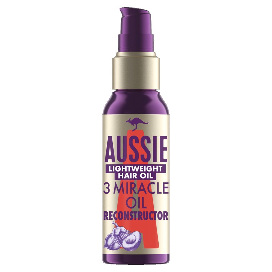 Aussie 3 Miracle Oili Reconstructor Lightweigtht Hair Oil Λάδι Αναδόμησης Μαλλιών 100ml