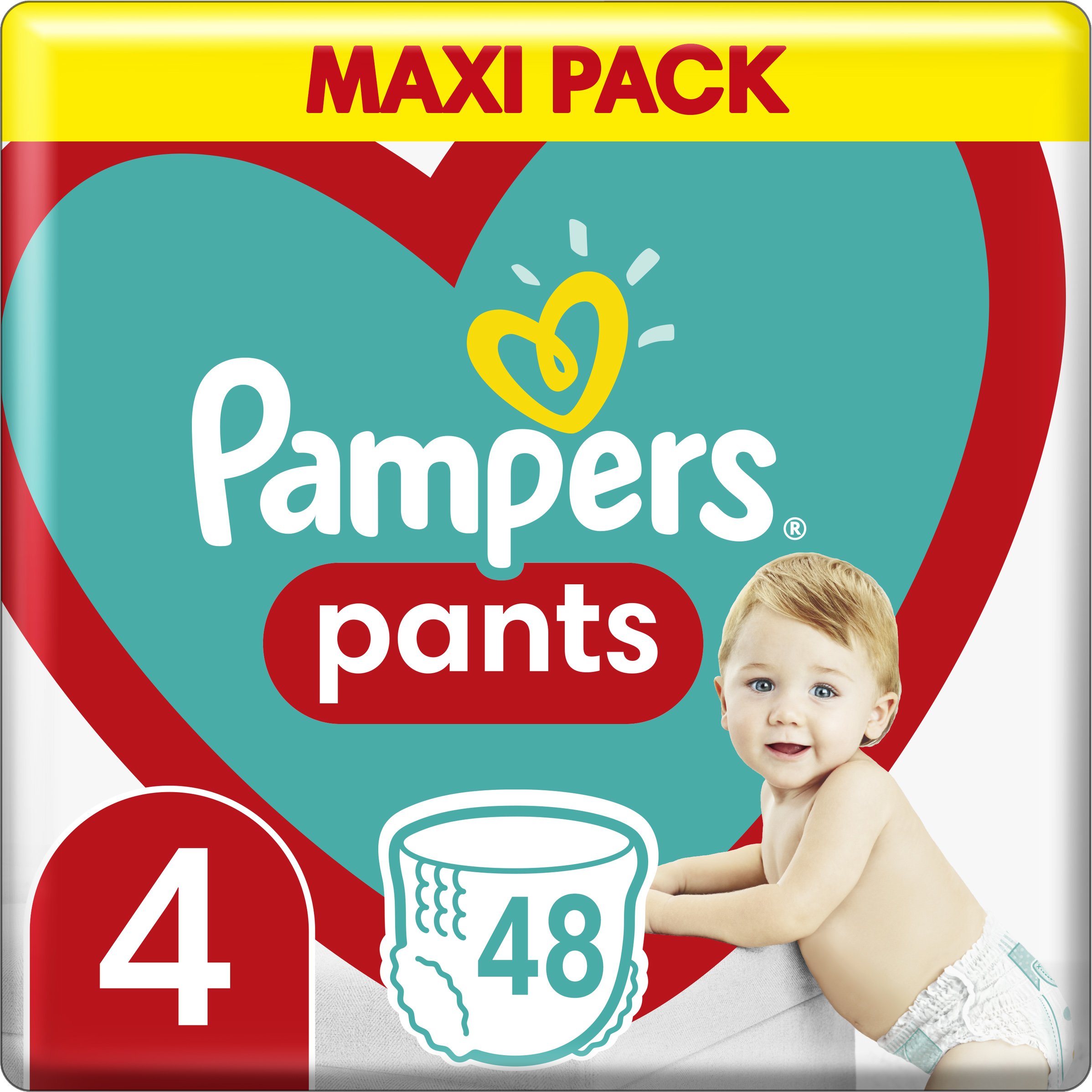 Pampers Pants Maxi Pack Νο4 (9-15kg) 48 πάνες