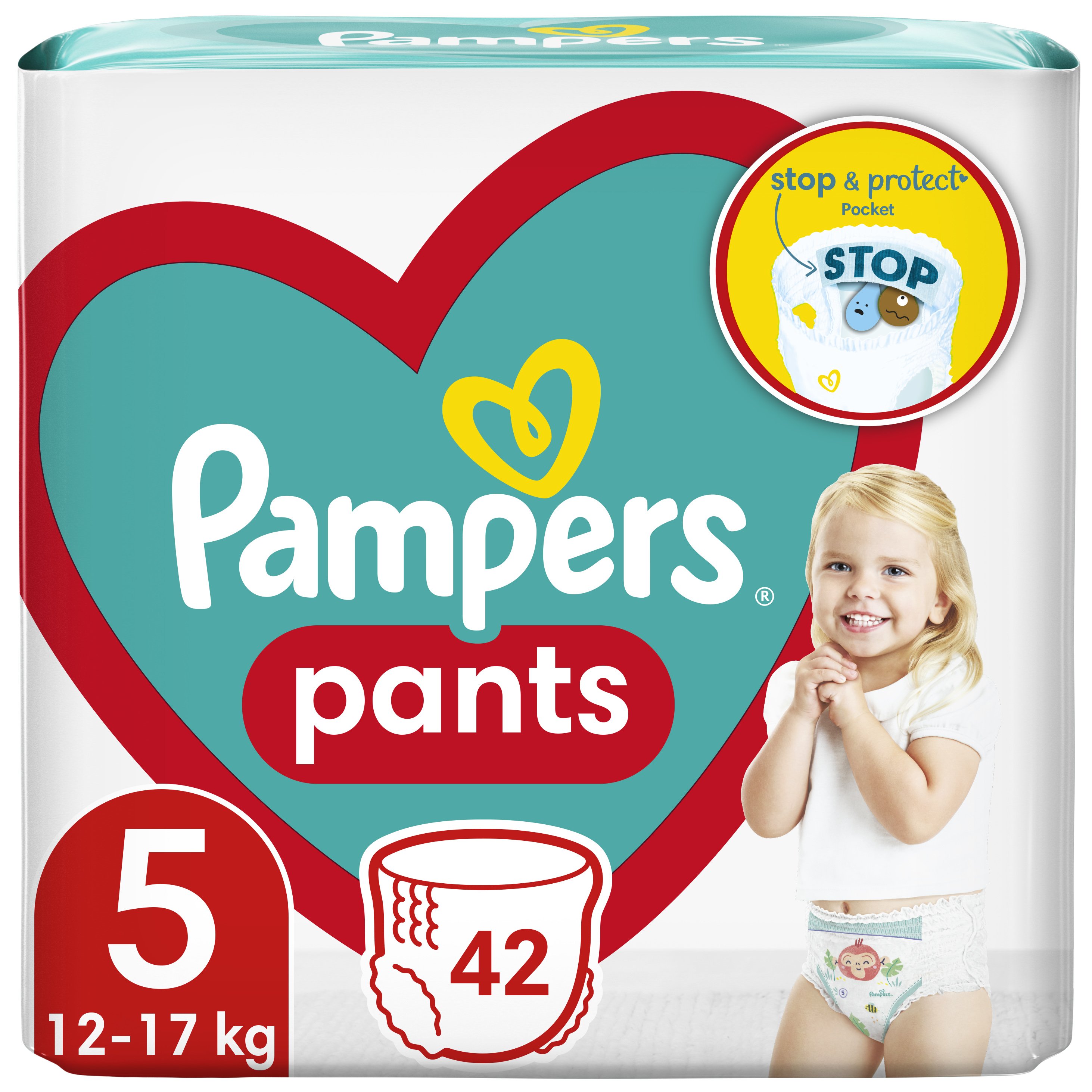 Pampers Pants Maxi Pack Νο5 (12-17kg) 42 πάνες