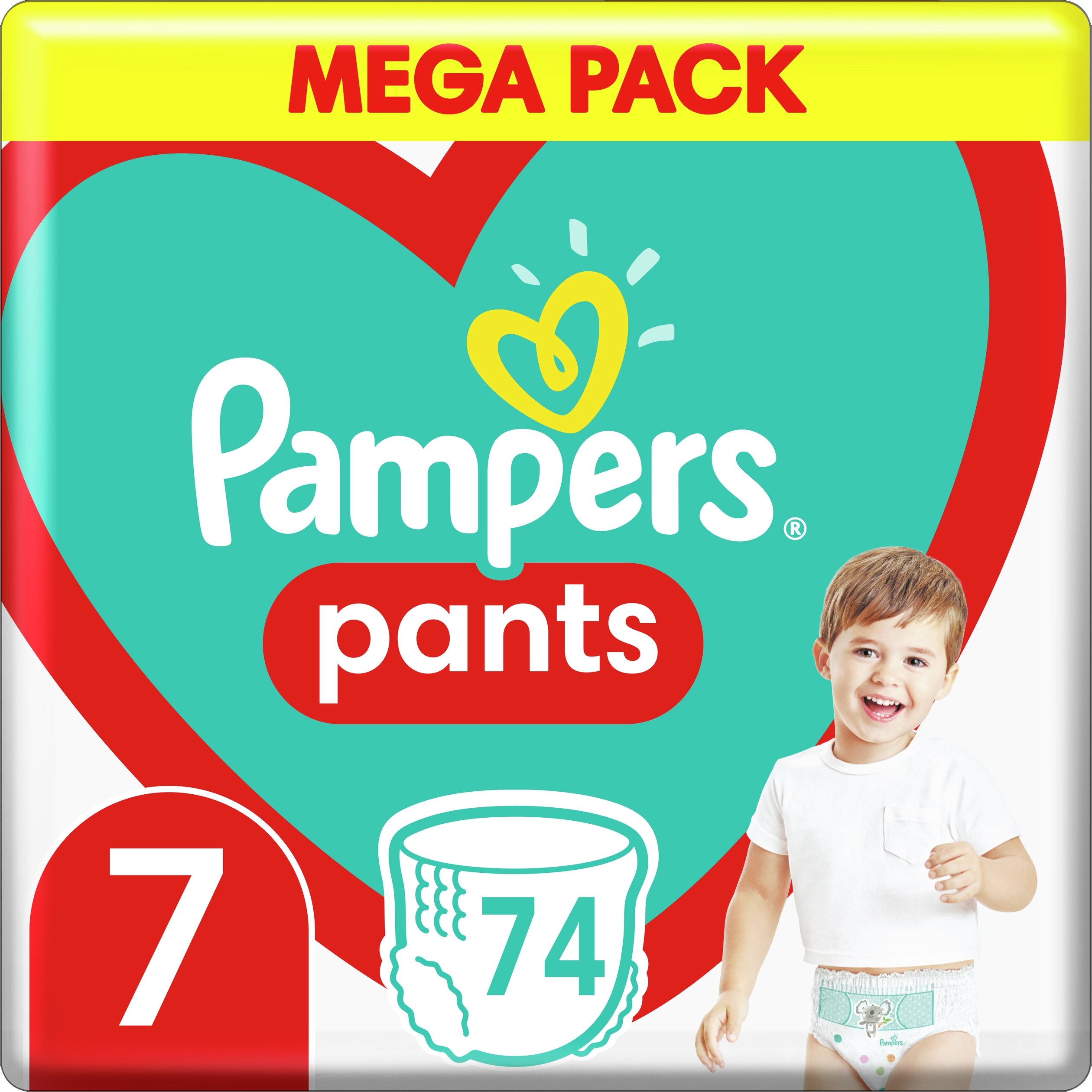 Pampers Pants Mega Pack Νο7 (17+kg) 74 πάνες