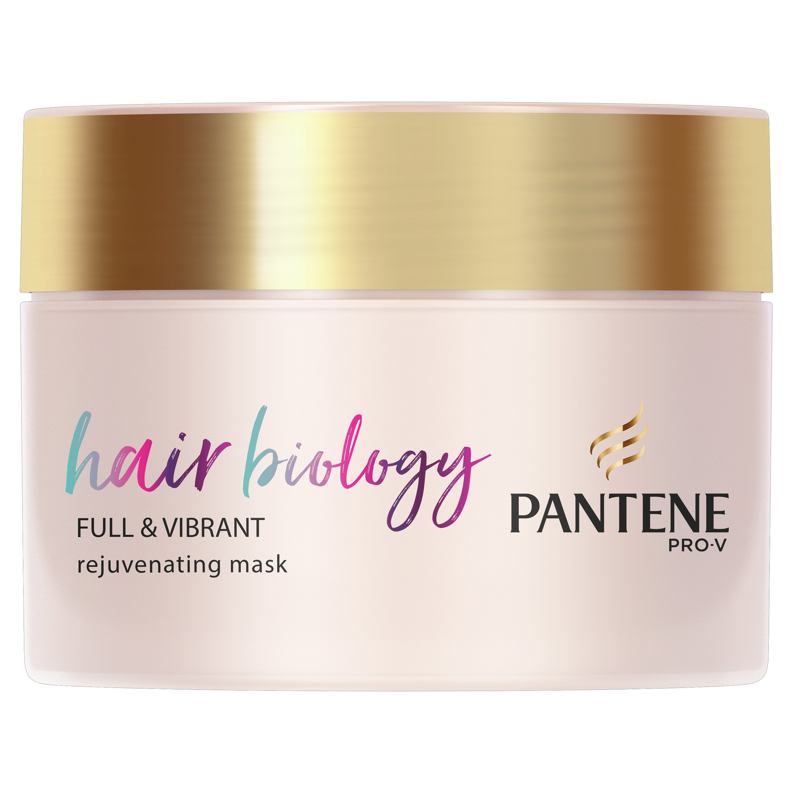 Pantene Hair Biology Full & Vibrant Rejuvenating Mask Μάσκα για Λεπτά ή με Αραίωση & Βαμμένα Μαλλιά 160ml