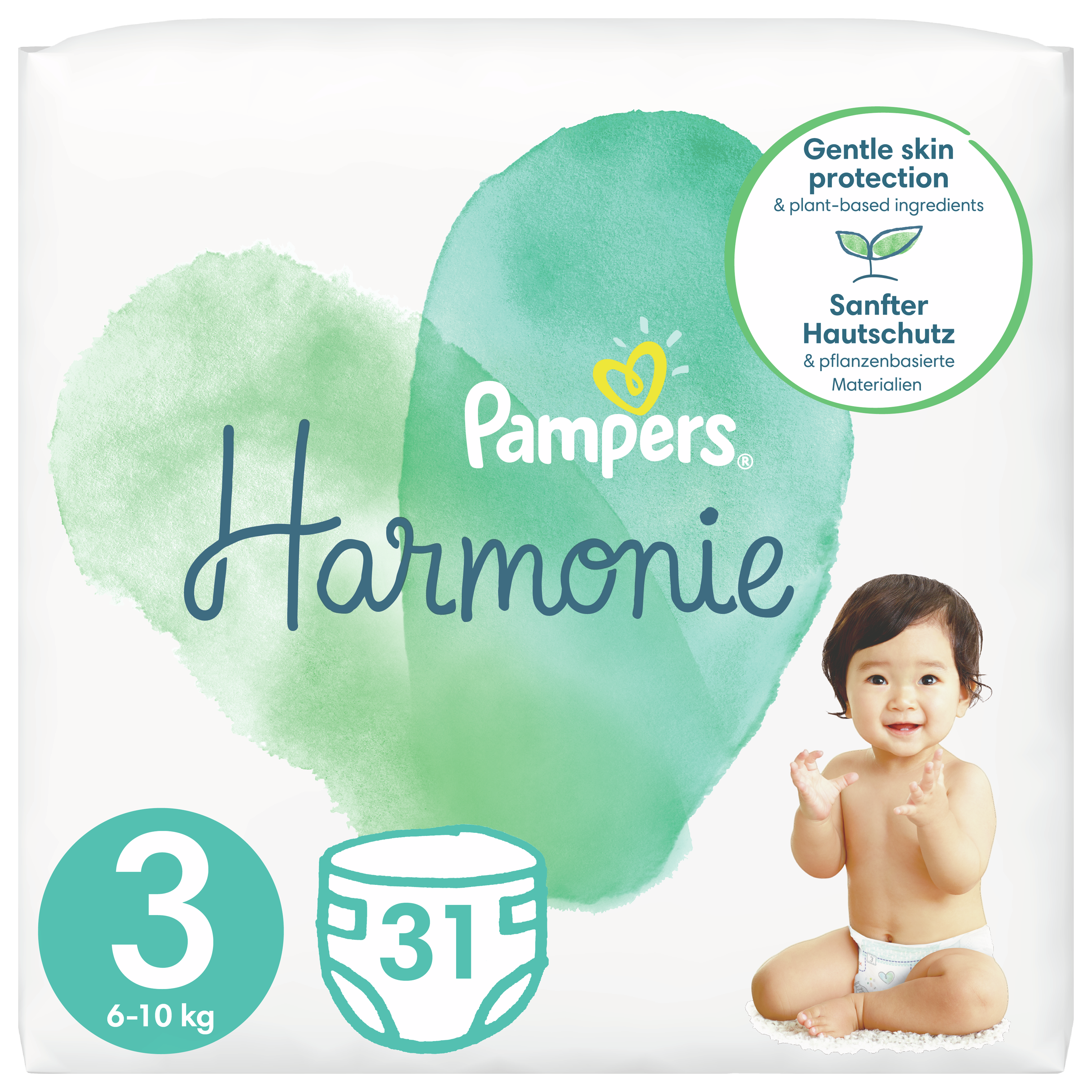 Pampers Harmonie No3 (6-10kg) 31 πάνες