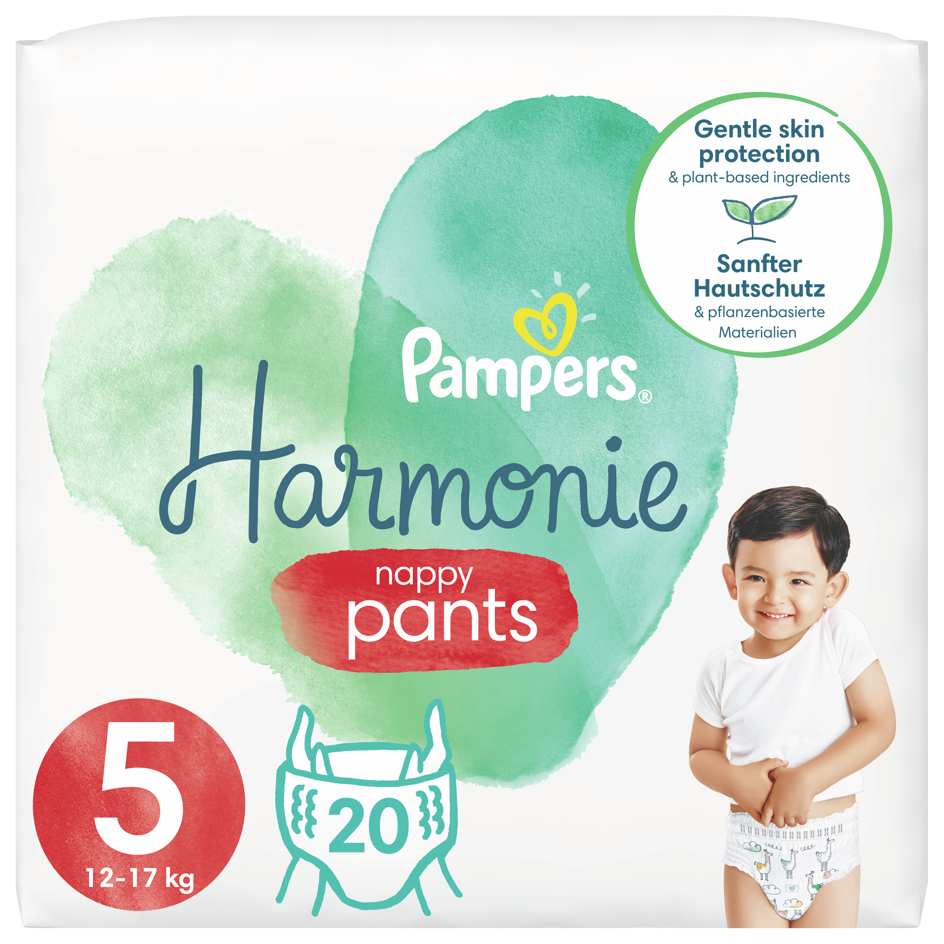 Pampers Harmonie Nappy Pants No5 (12-17kg) 20 πάνες