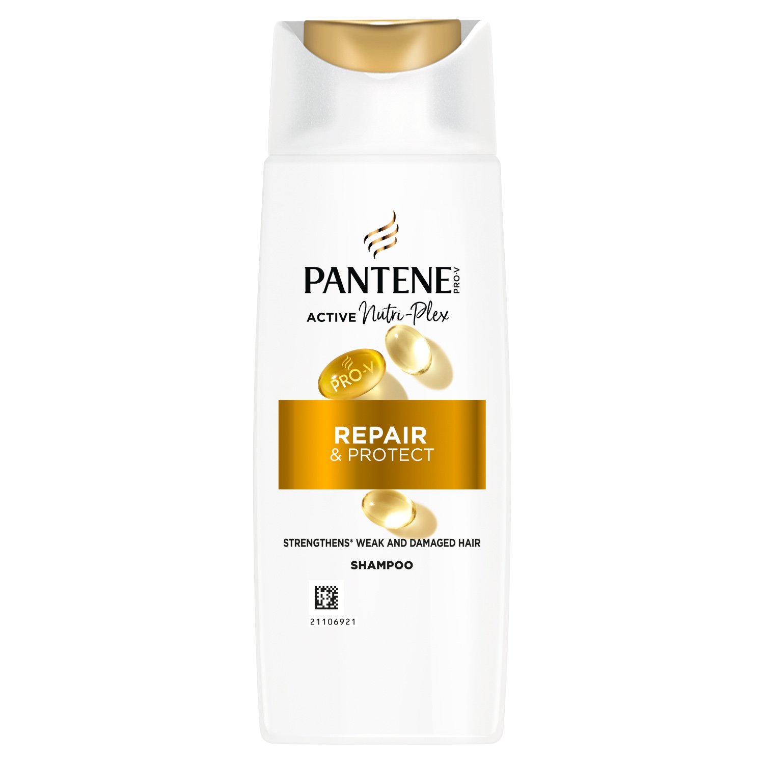 Pantene Pro-V Active Nutri-Plex Repair & Protect Shampoo for Weak, Damaged Hair Σαμπουάν Αναδόμησης & Προστασίας με Σύμπλεγμα Θρέψης για Αδύναμα, Ταλαιπωρημένα Μαλλιά 90ml Travel Size
