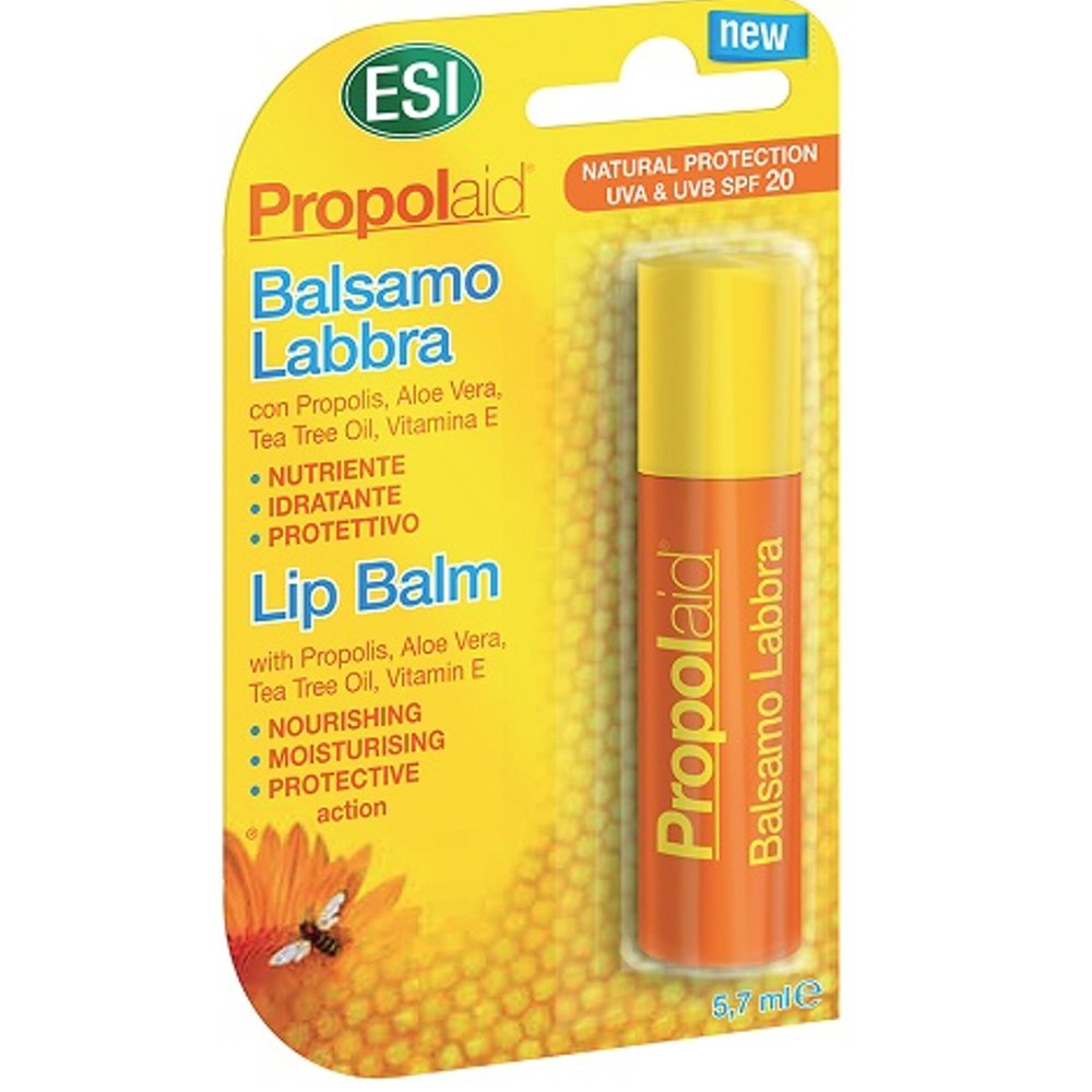 ESI Esi Propolaid Spf20 Lip Balm Ενυδατικό & Προστατευτικό Βάλσαμο Χειλιών με Πρόπολη Μεσαίας Προστασίας 5,7ml