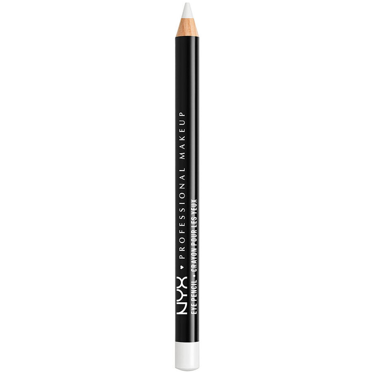 Nyx Professional Makeup Slim Eye Pencil Μολύβι Ματιών Μακράς Διάρκειας 1.1g - White