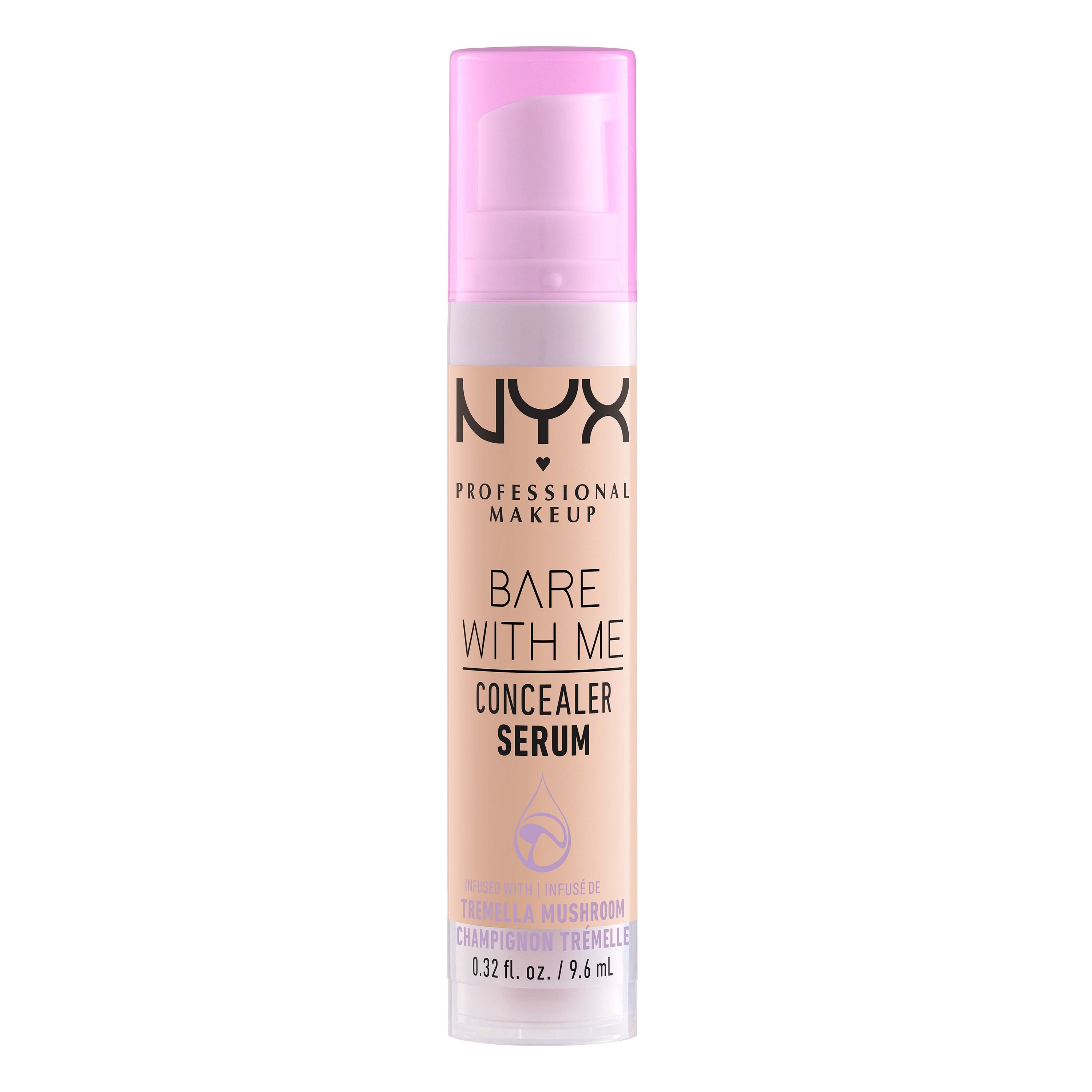 Nyx Professional Makeup Bare with me Concealer Serum Ορός σε Concealer για το Πρόσωπο & το Σώμα 9.6ml - 02 Light