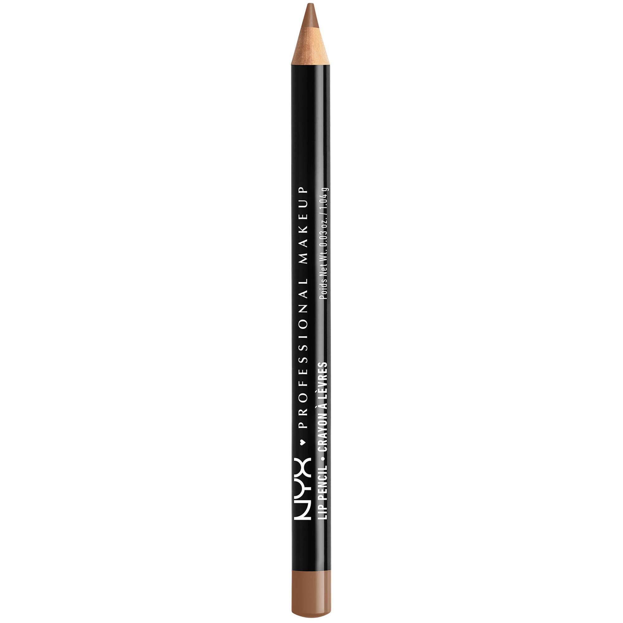 Nyx Professional Makeup Slim Lip Pencil Μολύβι Χειλιών Μακράς Διάρκειας 1.04gr - Nude Beige