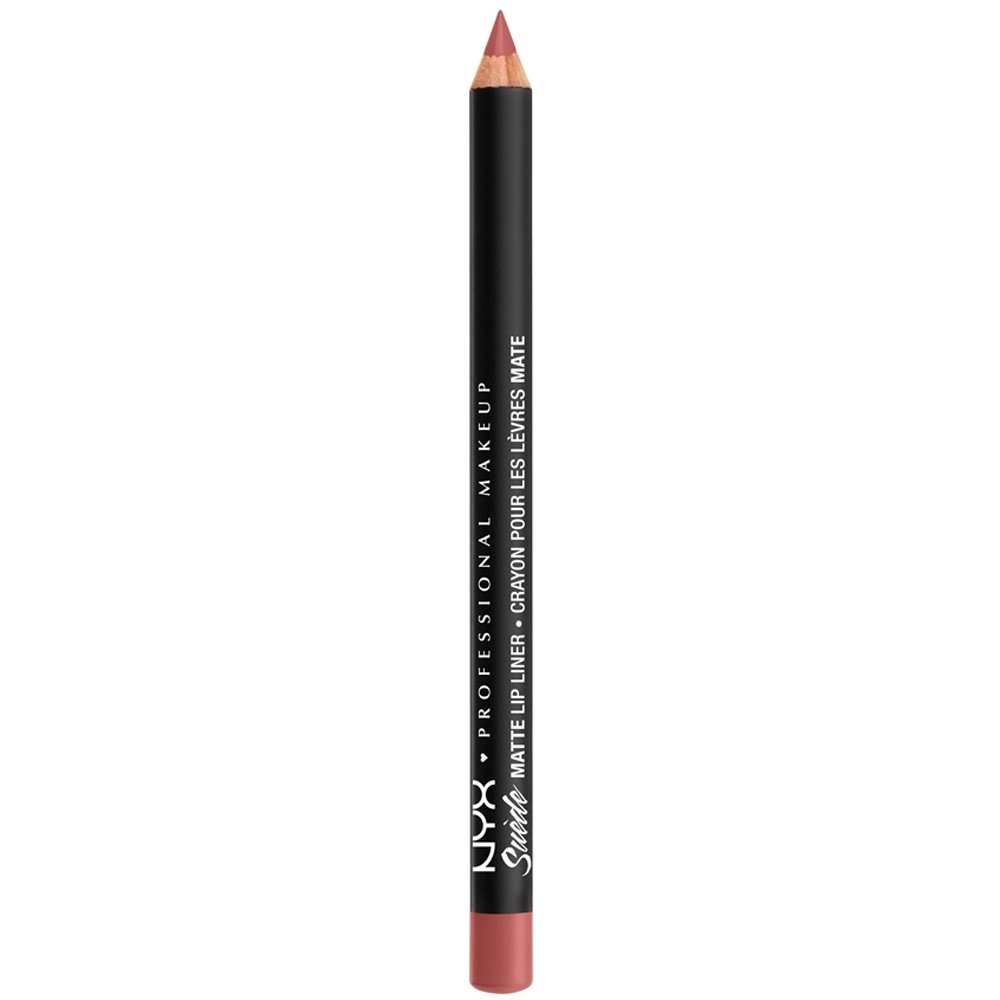 NYX Professional Makeup Suede Matte Lip Liner Μολύβι Χειλιών που Προσφέρει Μέτρια προς Πλήρη Κάλυψη 1g – Brunch Me