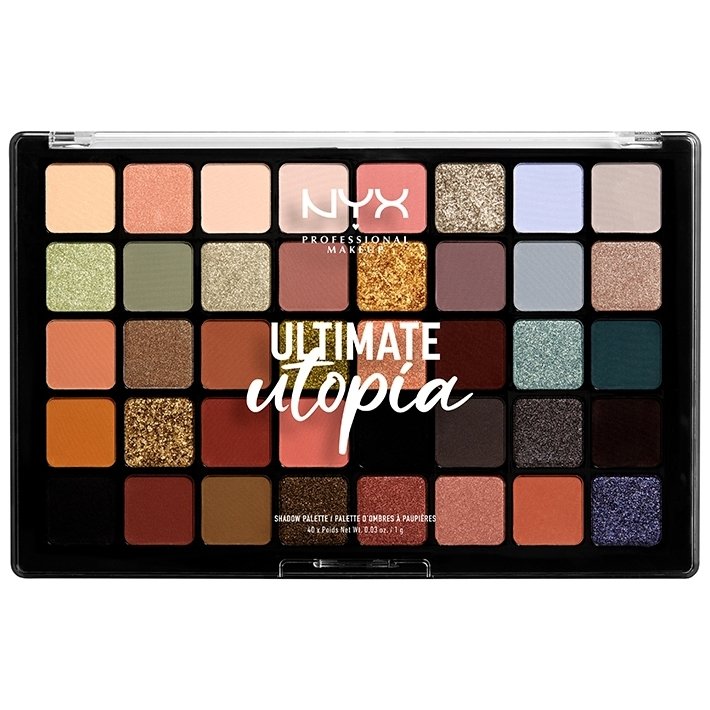 NYX Professional Makeup NYX Professional Makeup Ultimate Utopia Shadow Palette Παλέτα που Περιέχει 40 Σκιές Ματιών με Απίστευτα Κρεμώδη Σύνθεση 1 Τεμάχιο