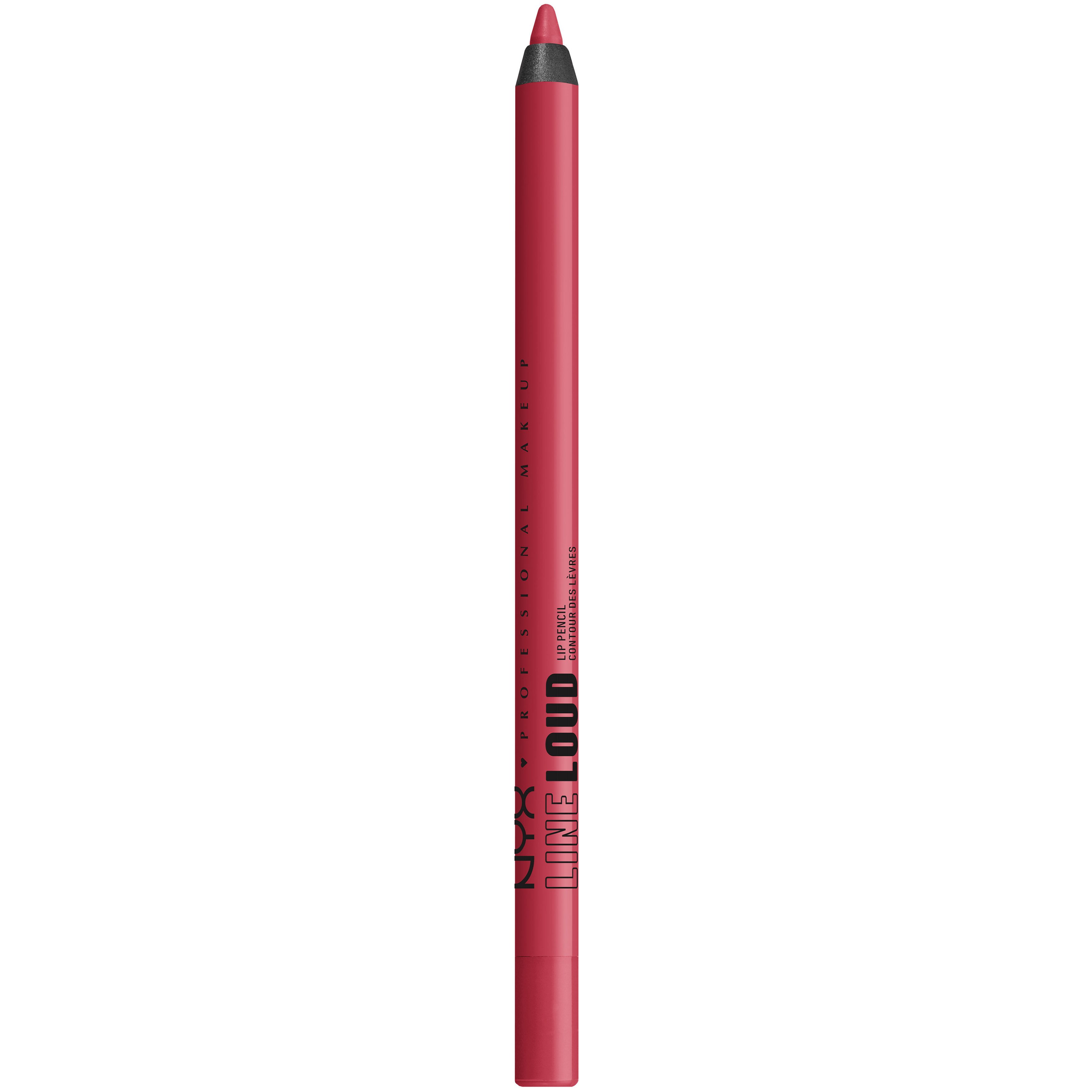Nyx Professional Makeup Line Loud Lip Liner Pencil Μολύβι Χειλιών Μεγάλης Διαρκείας με Ματ Φινίρισμα 1.2g - 12 On a Mission