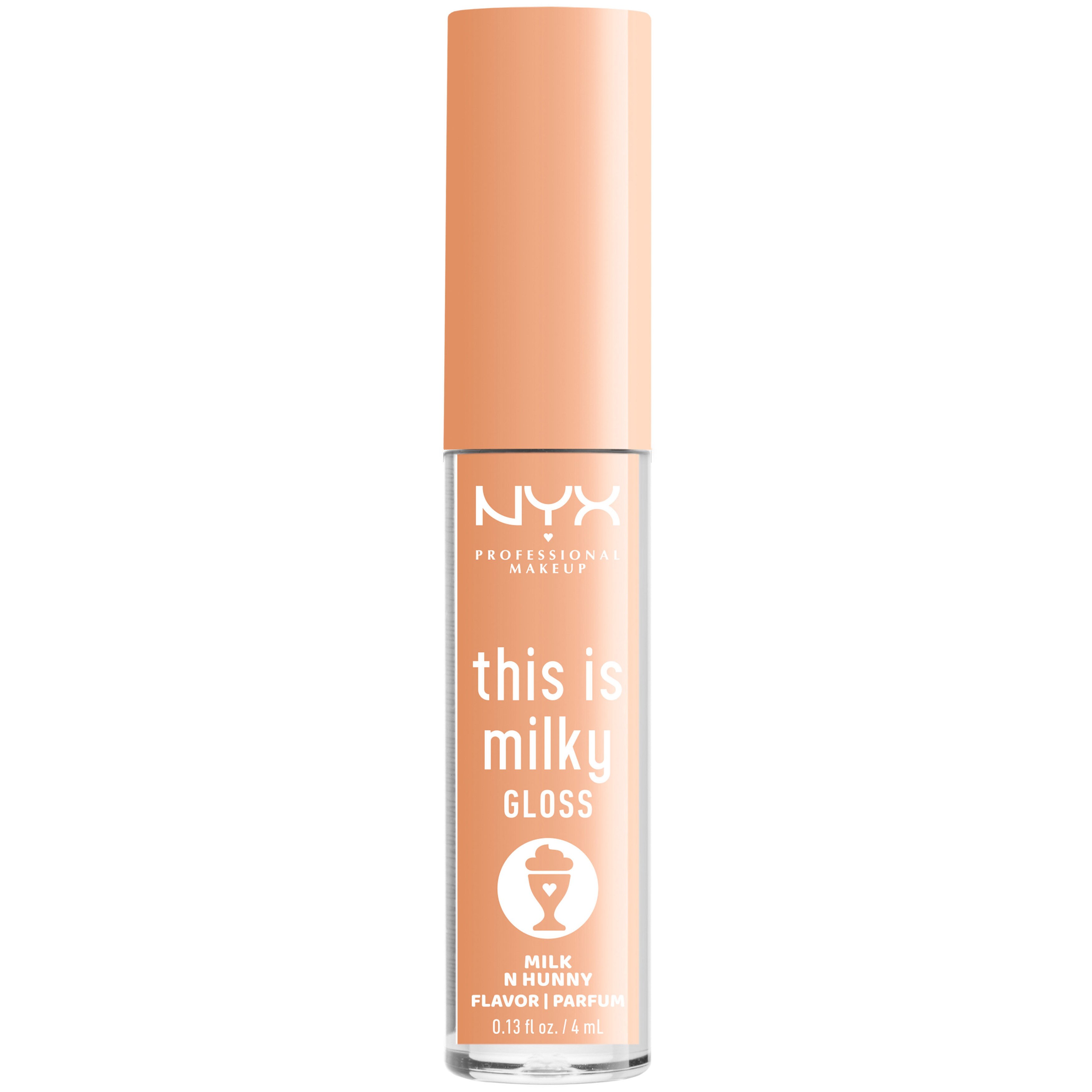 Nyx This Is Milky Lip Gloss Milkshake Flavor Lip Gloss με Κρεμώδη Υφή & Έντονη Λάμψη με Γεύση Milkshake 4ml – Milk N Hunny