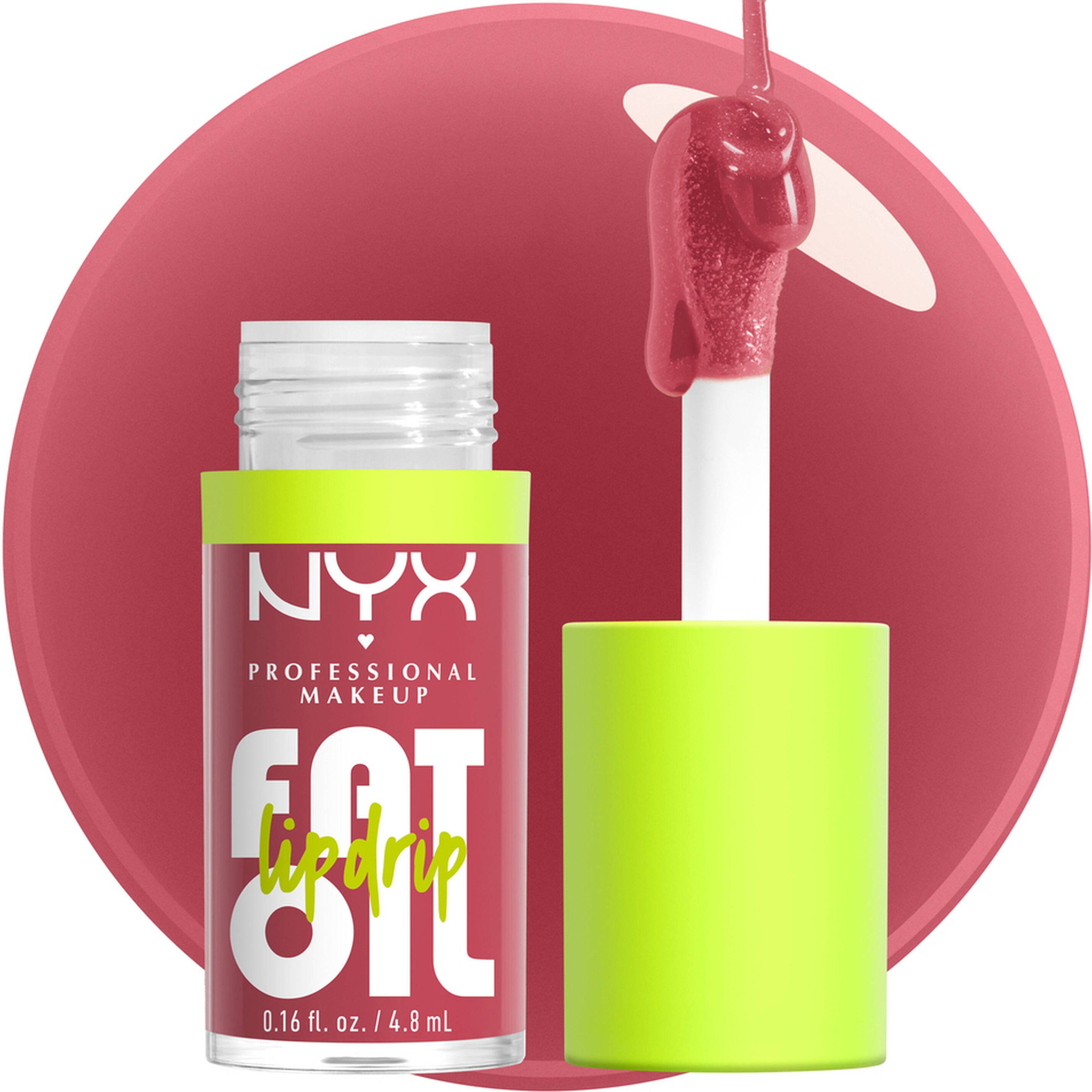 NYX Professional Makeup Nyx Professional Makeup Fat Oil Lip Drip Έλαιο Χειλιών για Εξαιρετικά Λαμπερό Αποτελέσμα & Προστασία 4.8ml - Chillin' Like a Villain