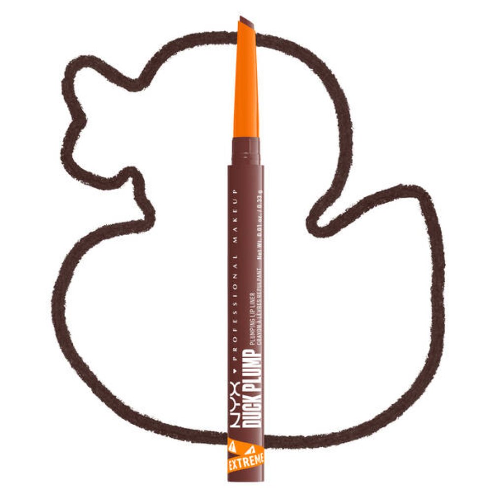 Nyx Professional Makeup Duck Plump Plumping Lip Liner Μολύβι Χειλιών Μακράς Διάρκειας για Εύκολη Εφαρμογή 0.33g - Dash of Cocoa