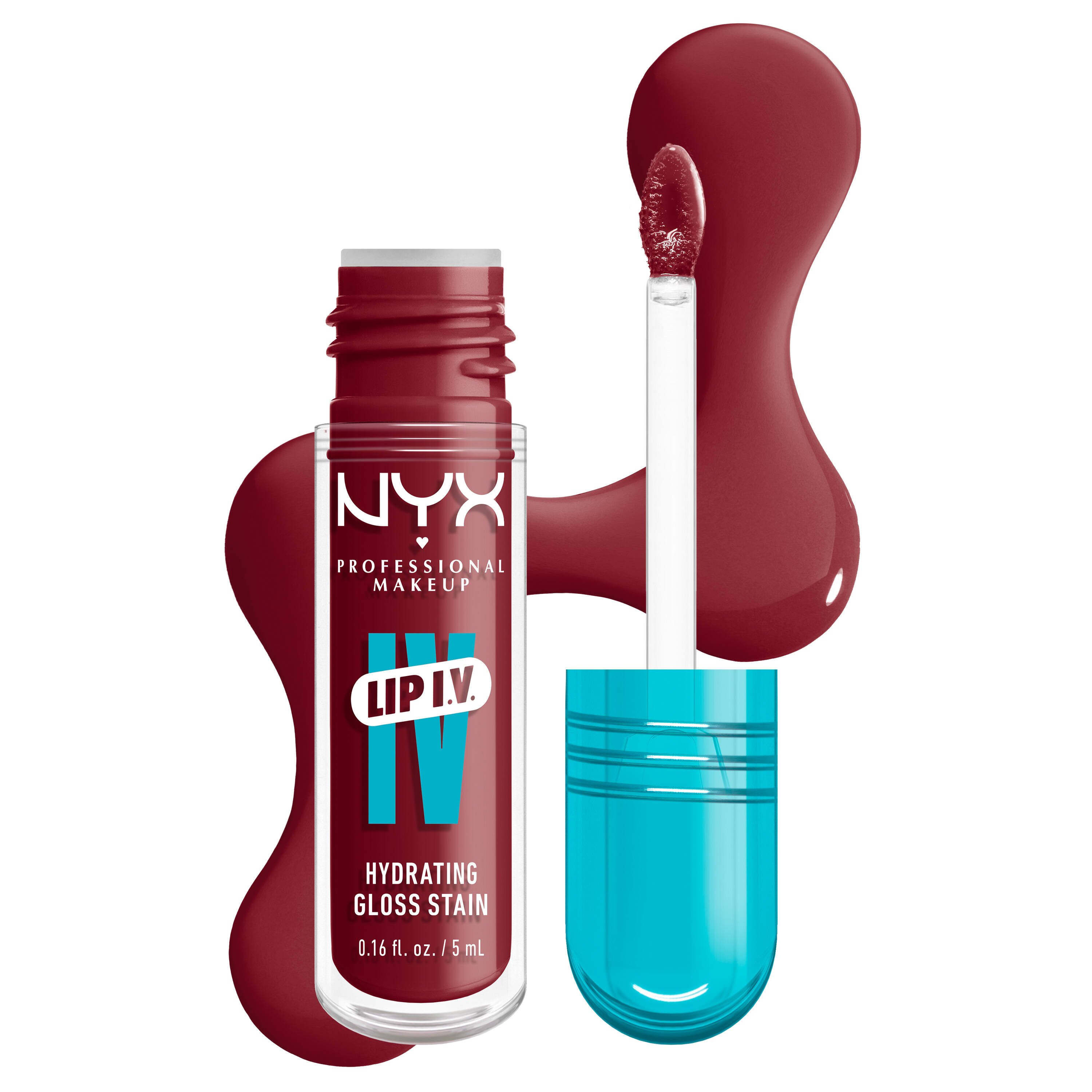 Nyx Professional Makeup Lip IV Hydrating Gloss Serum Ενυδατικό Lip Gloss για Υγρή Λάμψη & Έντονο Χρώμα 5ml - 09 Blush Rush