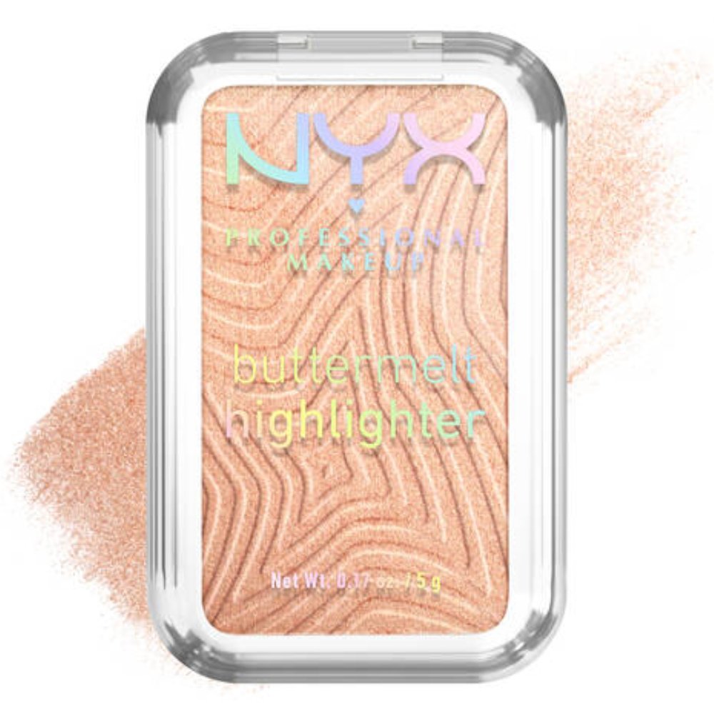 NYX Professional Makeup Nyx Professional Makeup Buttermelt Highlighter σε Μορφή Πούδρας με Μεταξένια Υφή 5g - 10 Glaze it Butta