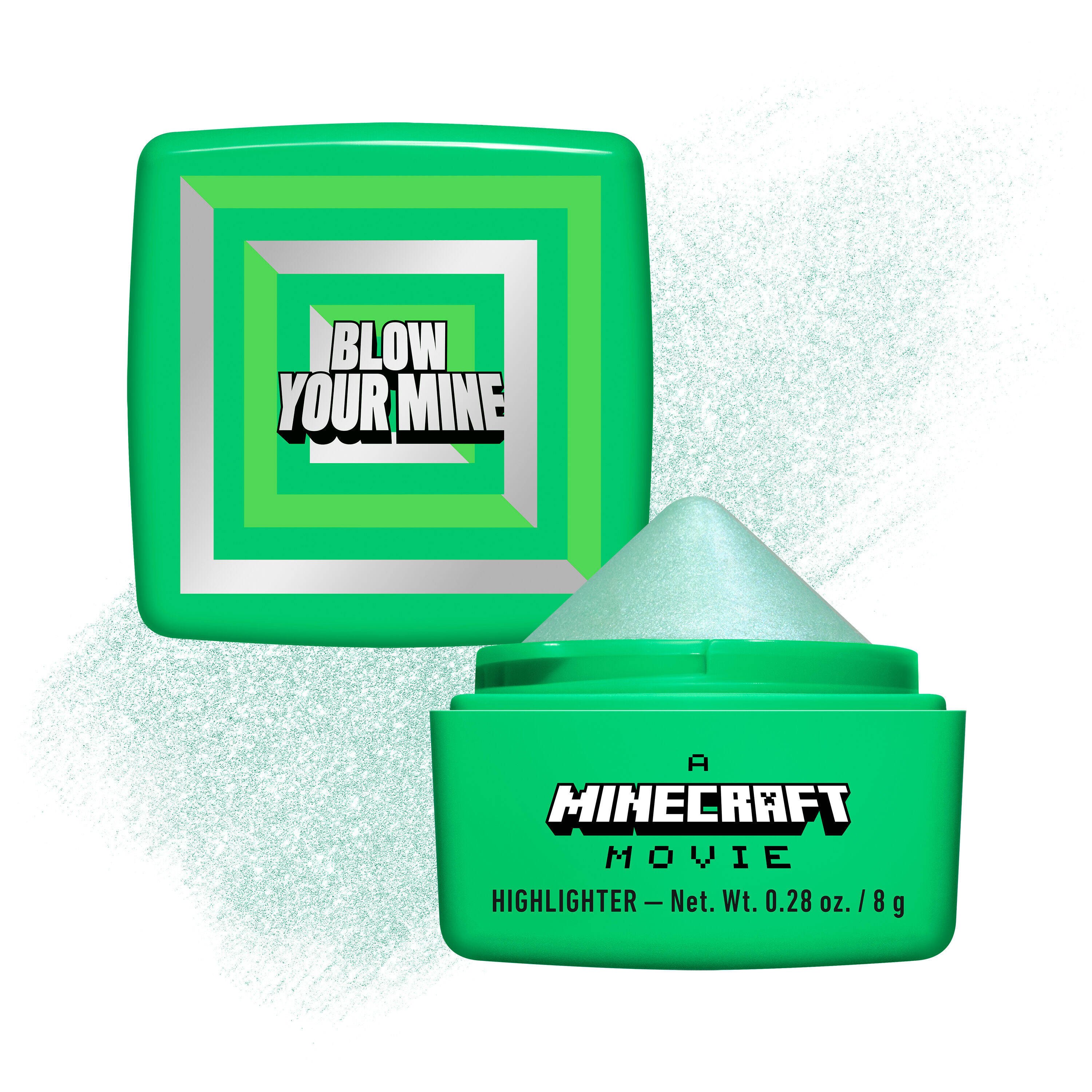 NYX Professional Makeup Nyx Professional Makeup Minecraft Movie Highlighter Balm Highlighter με Κρεμώδη Σύνθεση & Χρώμα Προσαρμόσιμης Έντασης Εμπνευσμένο από την Ταινία Minecraft 8g - Blow Your Mine