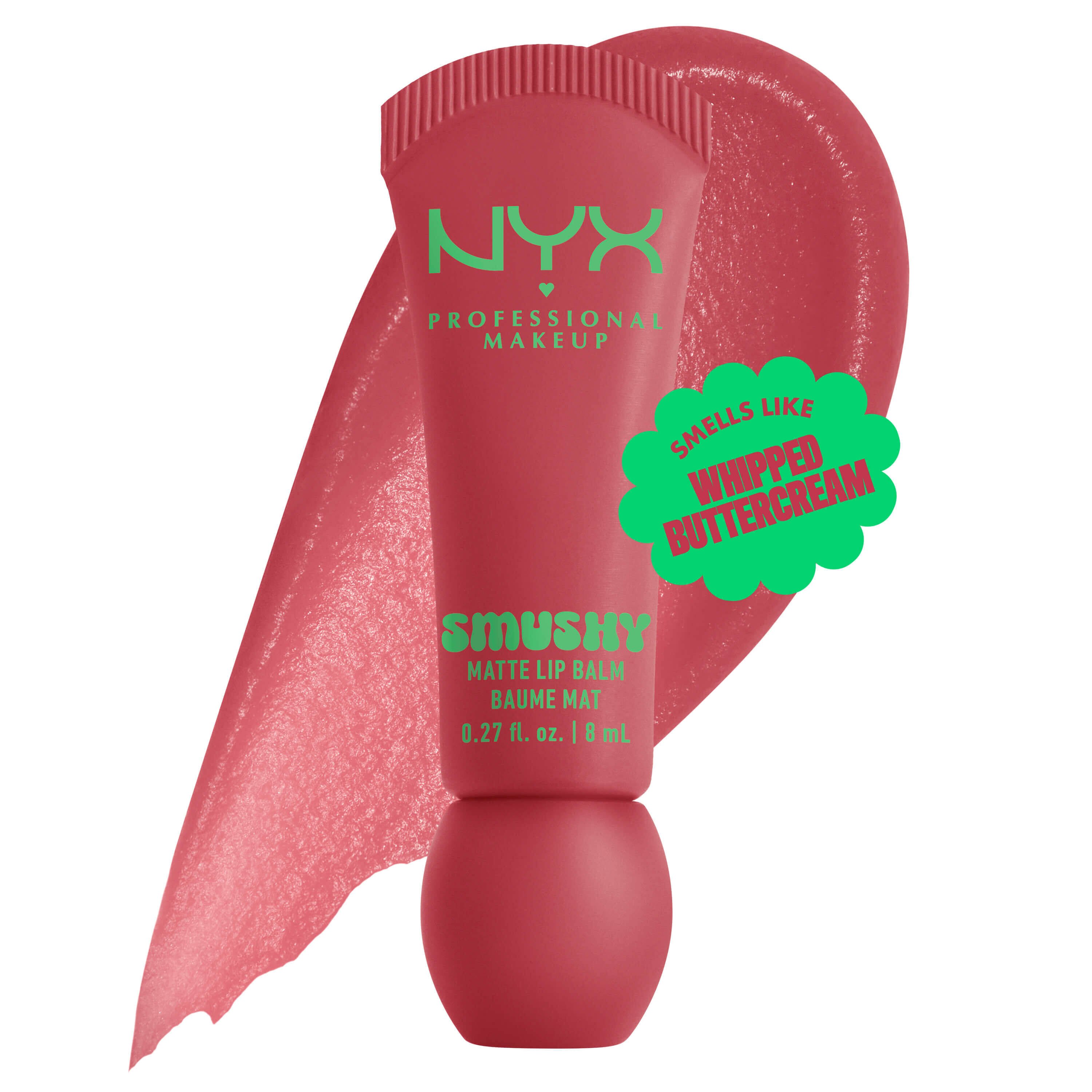 Nyx Professional Makeup Smushy Matte Lip Balm Βάλσαμο Χειλιών με Απαλό Ματ Χρώμα Εμπλουτισμένο με Πούδρα Ρυζιού Mochi & Κεραμίδια Ζάχαρης 8ml - 05 Snuggle SZN