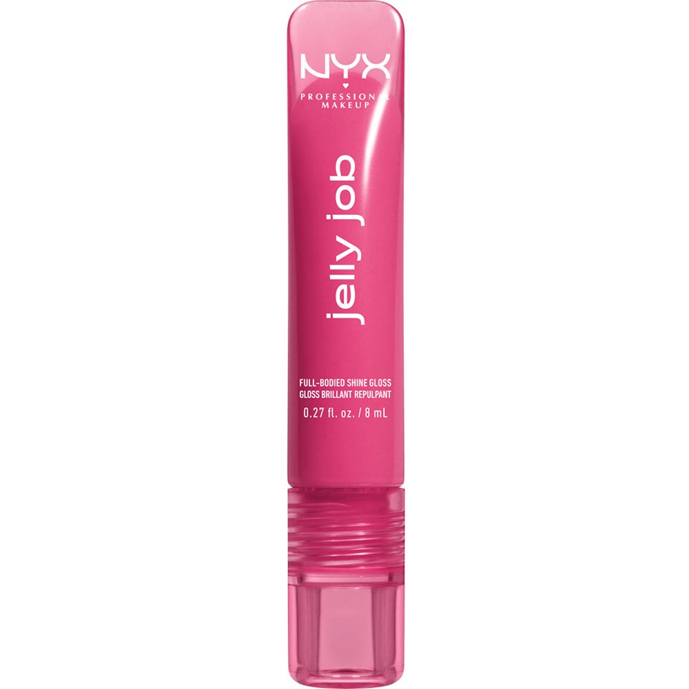 Nyx Professional Makeup Jelly Job Full Bodied Shine Lip Gloss Σέρουμ για Αστραφτερά, Λεία, Ζουμερά & Ενυδατωμένα Χείλη με Σύμπλεγμα Πεπτιδίων, 7,5ml - 09 Jelly Jammin'