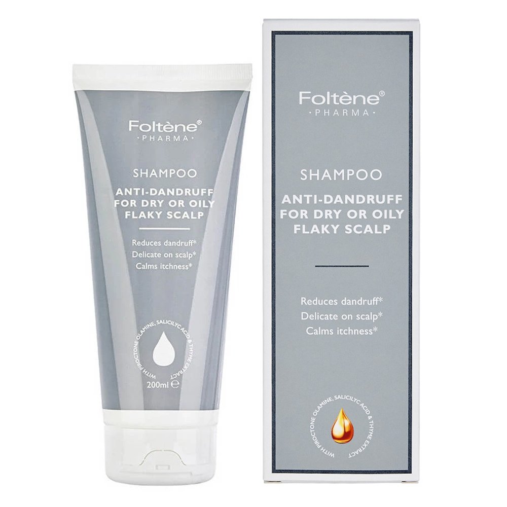 Foltene Pharma Anti-Dandruff Shampoo for Dry or Oily Flaky Scalp Σαμπουάν Κατά της Λιπαρής ή Ξηρής Πιτυρίδας 200ml
