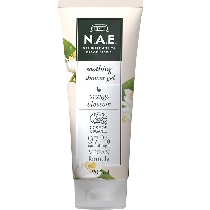 N.A.E. Delecatezza Soothing Shower Gel Απαλό Αφροντούζ για Ευαίσθητη Επιδερμίδα με Διακριτικό Άρωμα 200ml