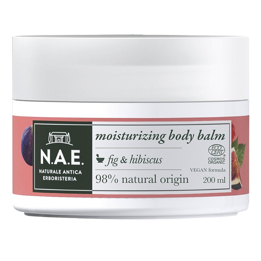 N.A.E. Idratazione Moisturizing Body Balm Ενυδατικό Βάλσαμο Σώματος Σύκο & Ιβίσκος 200ml