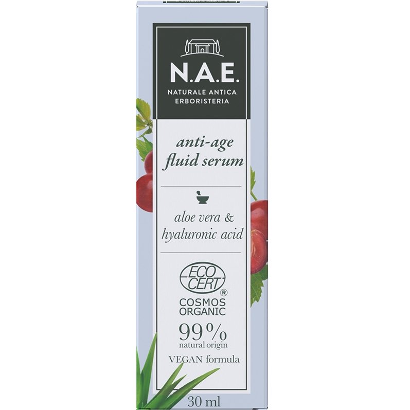 N.A.E. Bellezza Anti-Age Serum Αντιγηραντικός Ορός Προσώπου Εμπλουτισμένος με Υαλουρονικό Οξύ 30ml