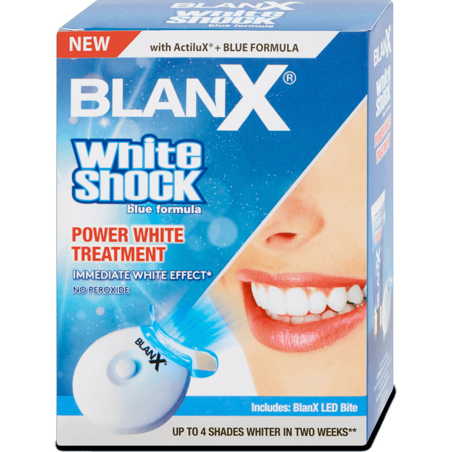 BLANX White Shock Power White Treatment Σύστημα Ταχείας Λεύκανσης των Δοντιών από την Πρώτη Κιόλας Εφαρμογή 1 Τεμάχιο