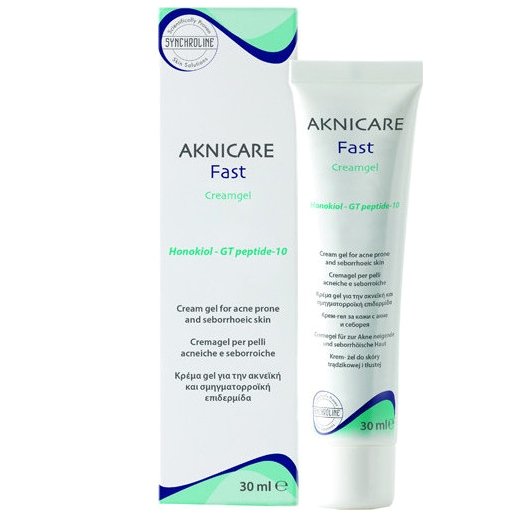 Synchroline Aknicare Fast Creamgel Κρέμα Gel για την Ακνεϊκή & Σμηγματορροϊκή Επιδερμίδα 30ml
