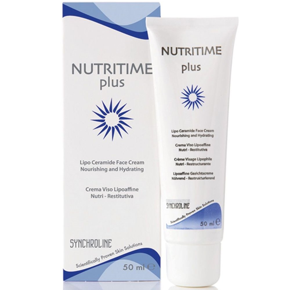 Synchroline Nutritime Plus Face Cream Ενυδατική – Θρεπτική Κρέμα Προσώπου και Λαιμού για Ξηρό και Πολύ Ξηρό Δέρμα 50ml