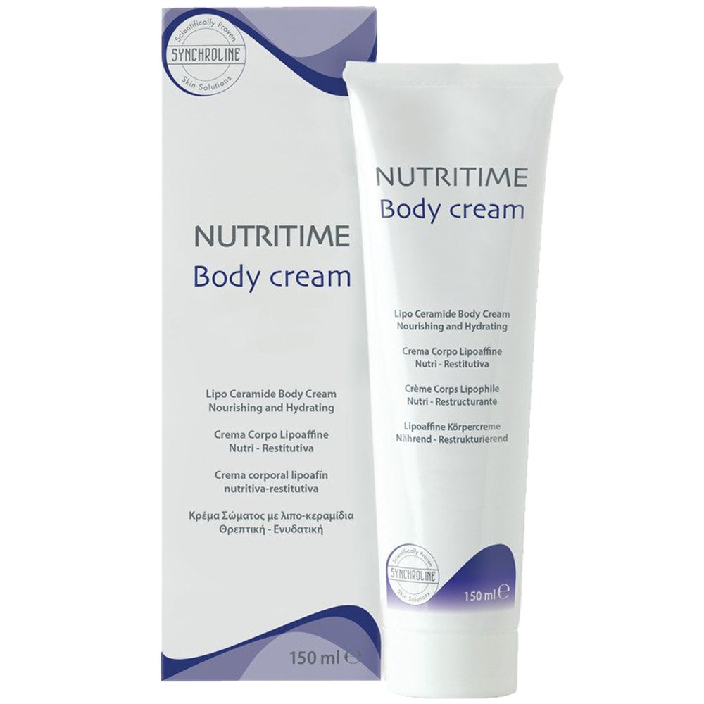 Synchroline Nutritime Body Cream Ενυδατική Θρεπτική και Μαλακτική Κρέμα Σώματος 150ml