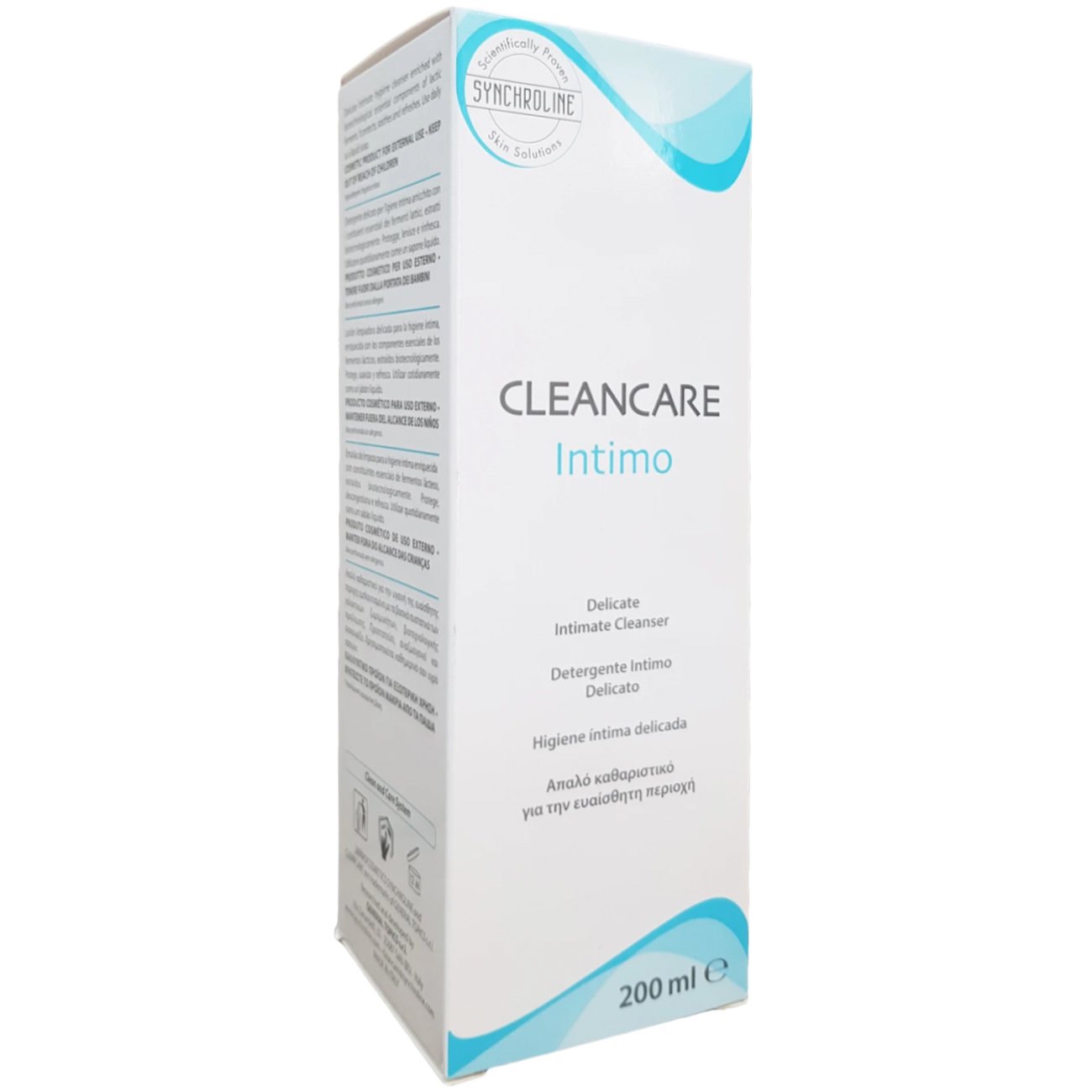 Synchroline Cleancare Intimo Cleanser Απαλό Καθαριστικό για την Ευαίσθητη Περιοχή 200ml