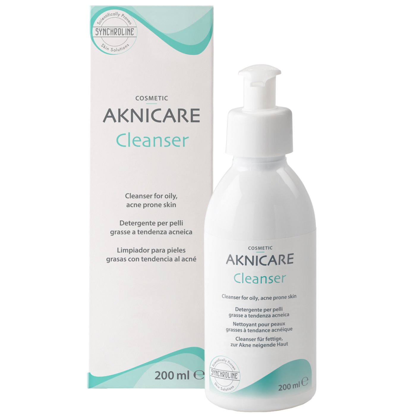 Synchroline Synchroline Aknicare Cleanser Καθαριστικό για Λιπαρό Δέρμα με Τάση Ακμής 200ml