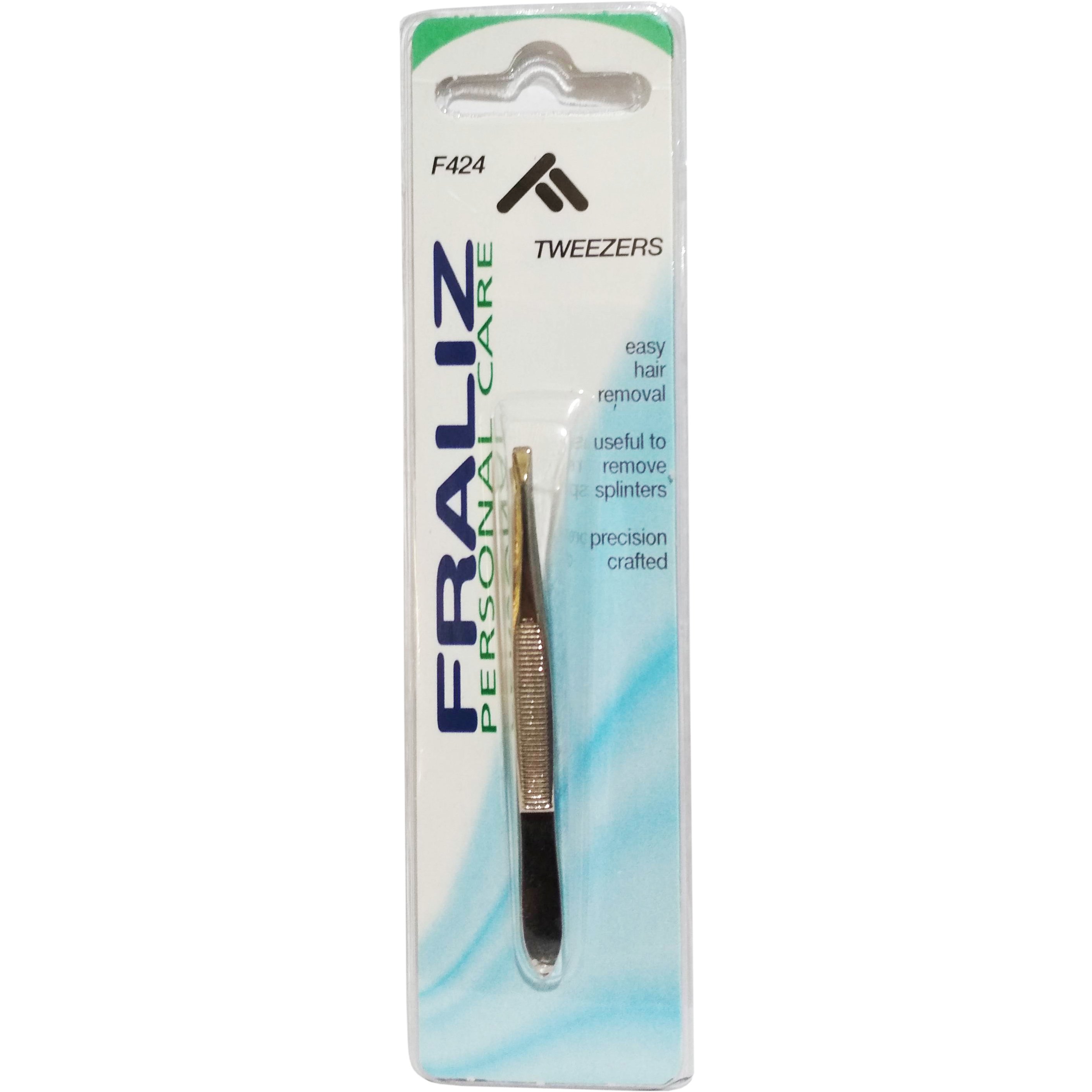 Health-Plus Fraliz F424 Tweezers Τσιμπιδάκι Φρυδιών με Ίσια Μύτη 1 Τεμάχιο