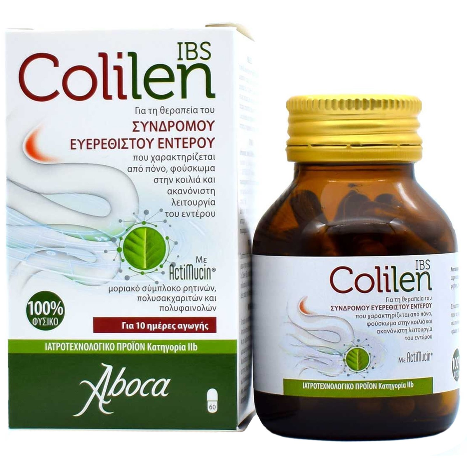 Aboca Aboca Colilen IBS Αγωγή για τη Θεραπεία του Συνδρόμου του Ευερέθιστου Εντέρου 60caps
