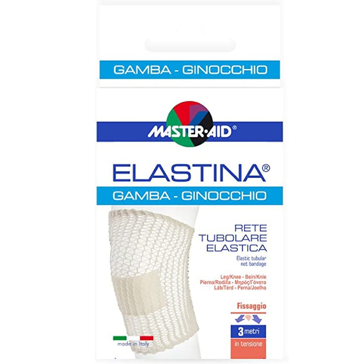 Master Aid Elastina Gamba – Ginocchio Ελαστικός Διχτυωτός Επίδεσμος Για Μηρό Και Γόνατο 3m