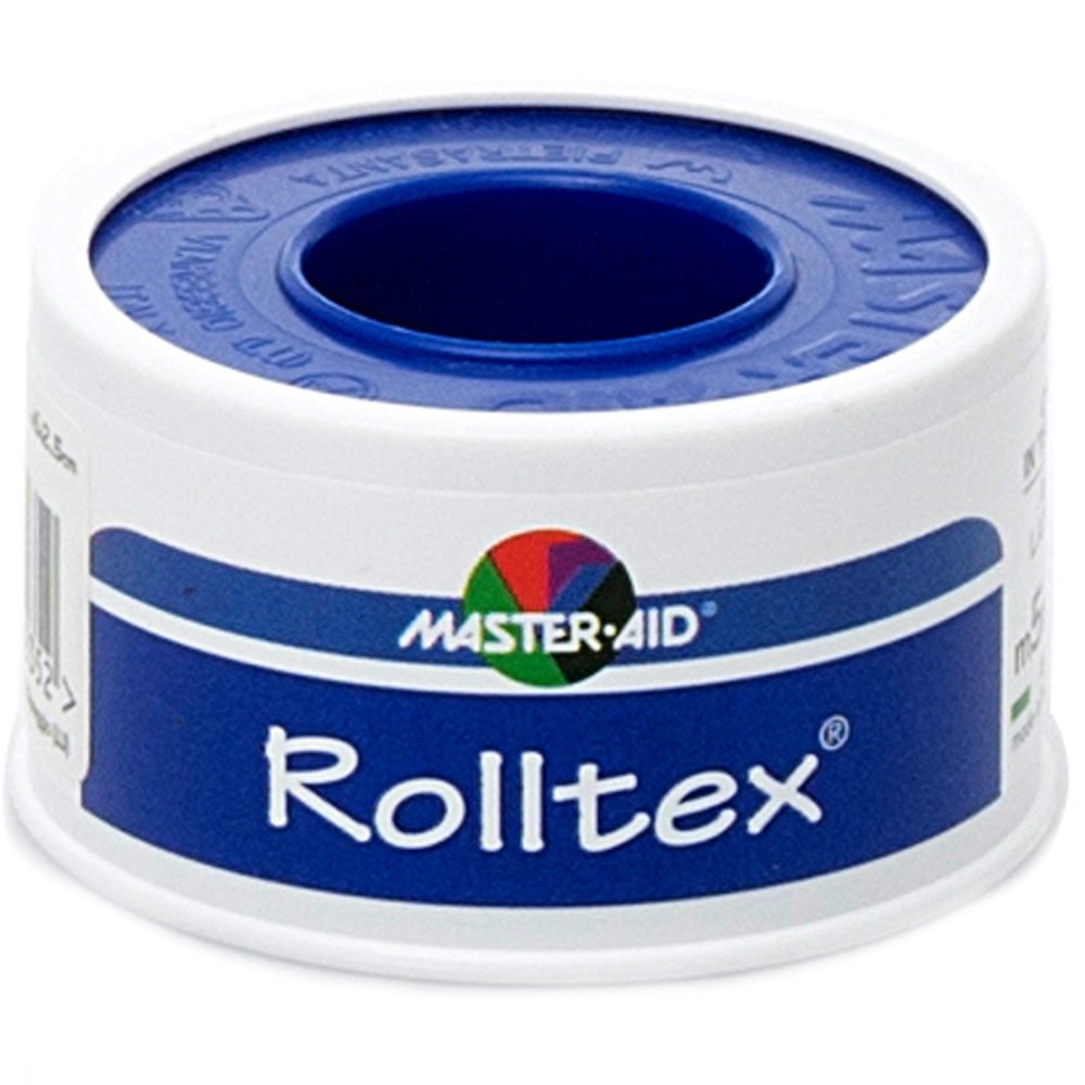 Master Aid Roll Tex Αυτοκόλλητο Επιδεσμικό Ρολό σε Λευκό Χρώμα 1 Τεμάχιο – 5m X 2.5cm