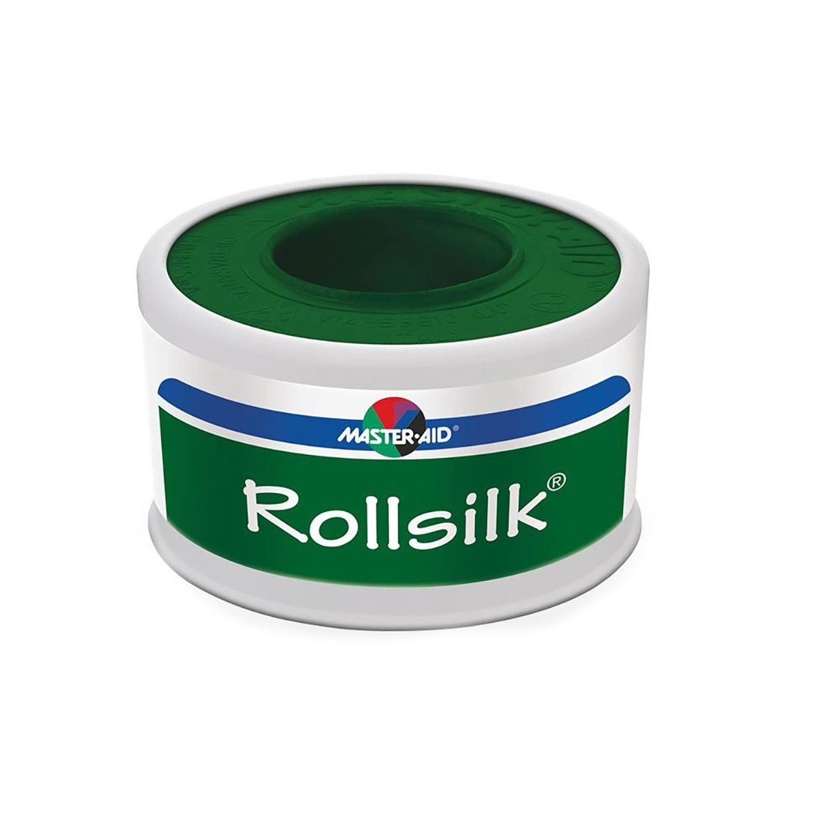 Master Aid Rollsilk 5mx5cm Αυτοκόλλητη Ταινία Ρολό σε Άσπρο Χρώμα & Μεταξένια Υφή 1 Τεμάχιο