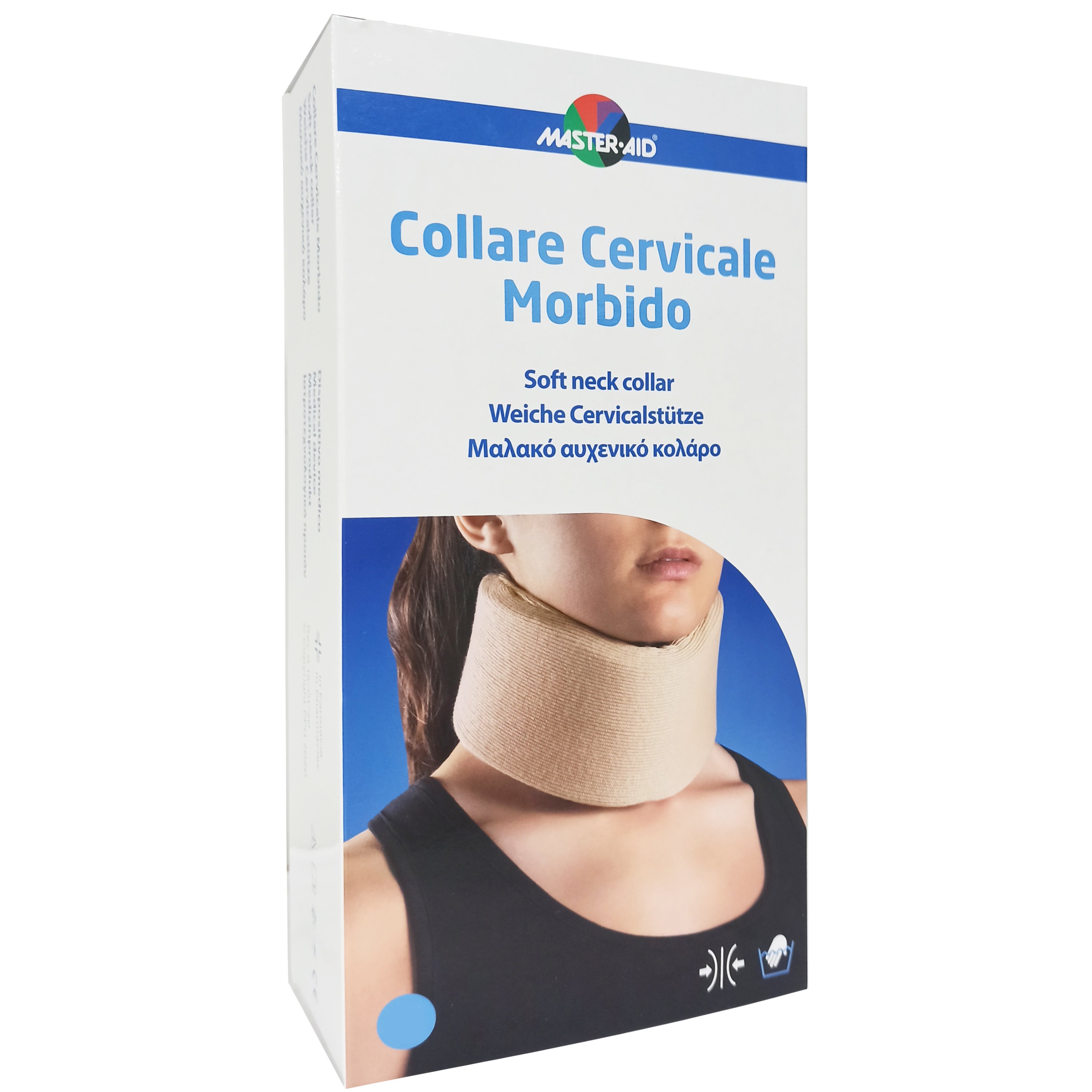 Master Aid Soft Neck Collar Μαλακό Αυχενικό Κολάρο σε Μπεζ Χρώμα 1 Τεμάχιο – Small