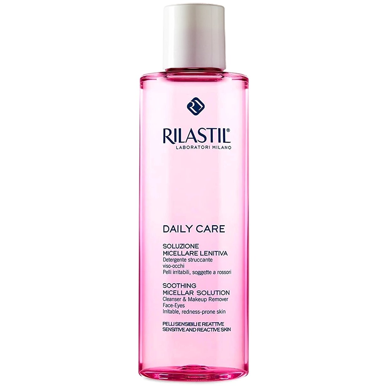 Rilastil Daily Care Soothing Micellar Solution Cleanser & Makeup Remover Καθαριστικό Ντεμακιγιάζ Πρόσωπου & Ματιών 250ml