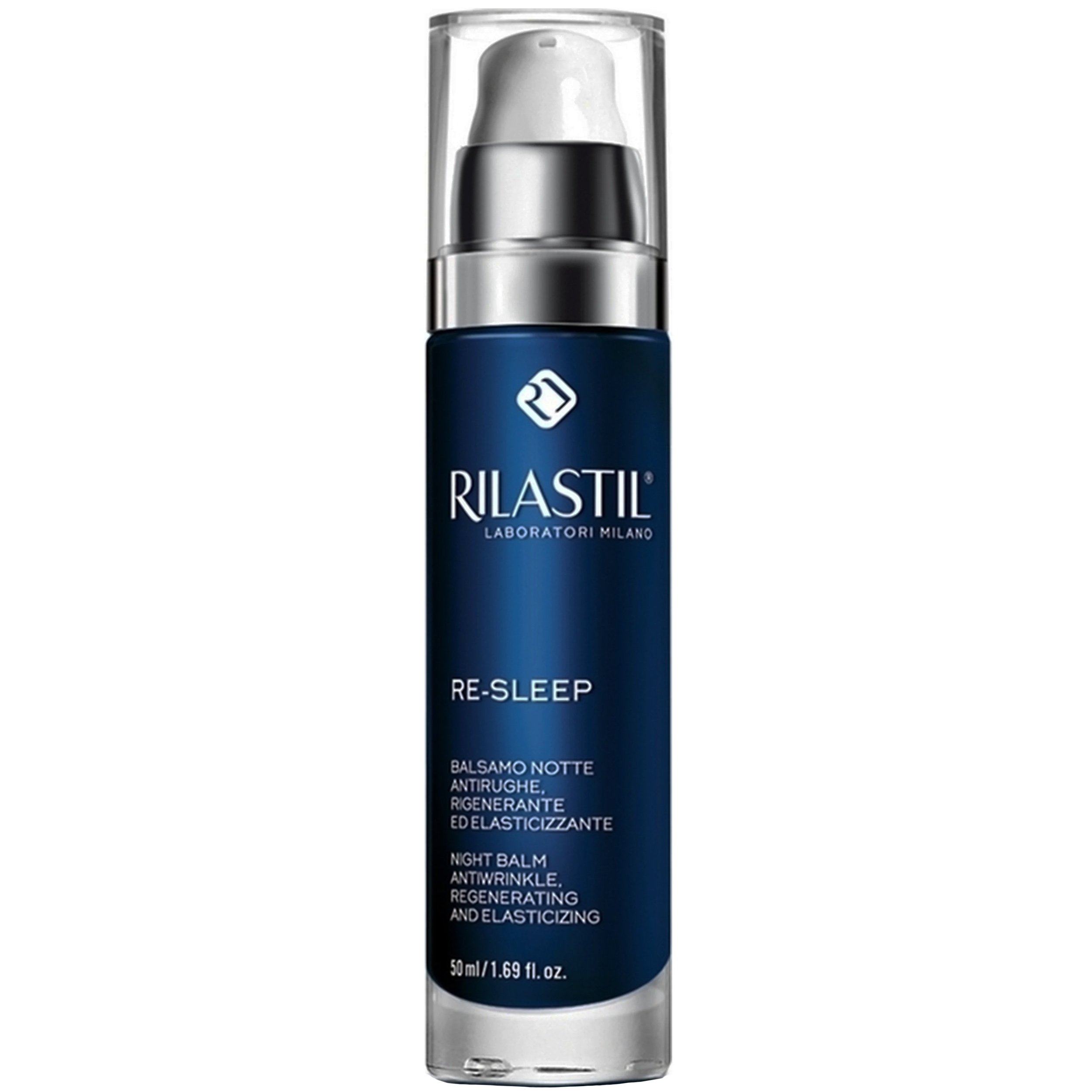 Rilastil Re-Sleep Night Face Balm Βάλσαμο Προσώπου Νύχτας με Αντιρυτιδική Δράση για Αναγέννηση & Ελαστικότητα 50ml