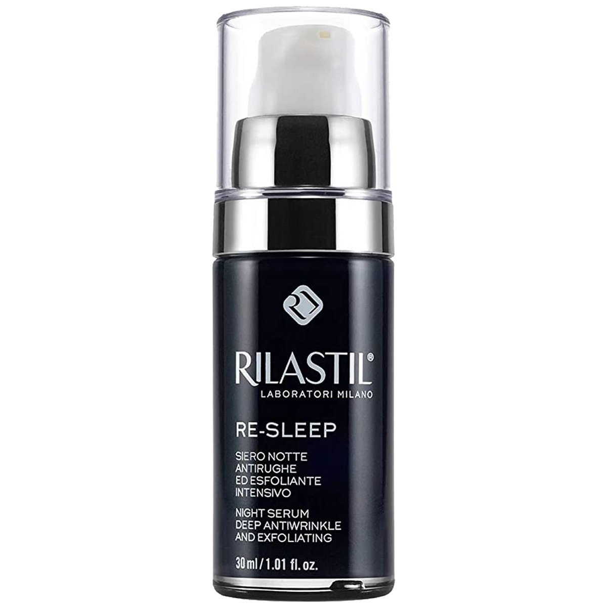 Rilastil Re-Sleep Night Face Serum Ορός Προσώπου Νύχτας με Βαθιά Αντιρυτιδική & Απολεπιστική Δράση 30ml
