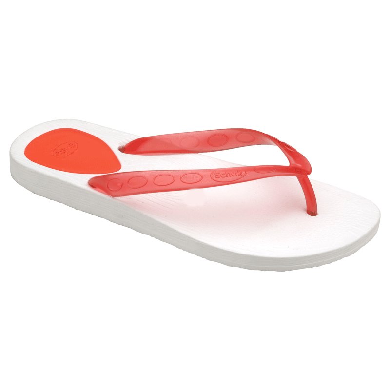 Dr Scholl Shoes Gelly Cherry/White Γυναικεία Ανατομικά Παπούτσια Χαρίζουν Σωστή Στάση & Φυσικό Χωρίς Πόνο Βάδισμα 1 Ζευγάρι – 39