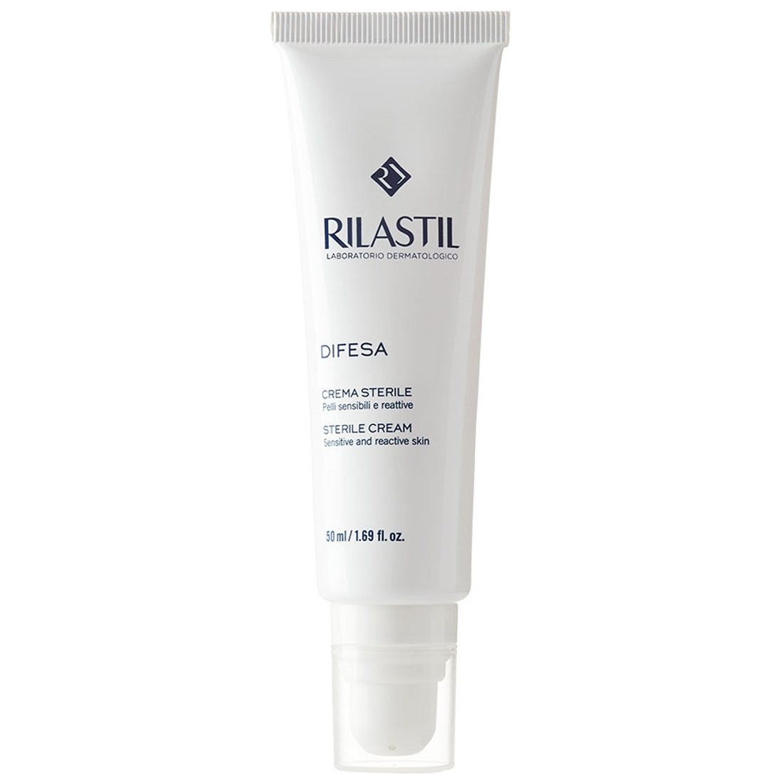 Rilastil Difesa Sterile Moisturizing Cream Στείρα Κρέμα Τοπικής Εφαρμογής με Καταπραϋντική & Μαλακτική Δράση, για Ευαίσθητες & Αντιδραστικές Επιδερμίδες 50ml
