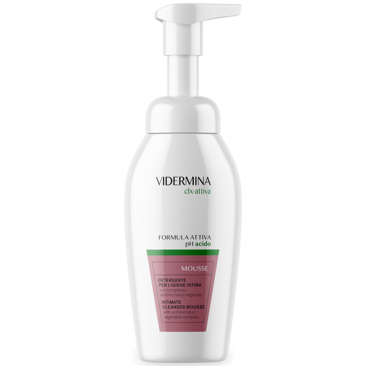 Vidermina Clx Intimate Cleanser Mousse pH 5.5 Αφρός Καθαρισμού για την Ευαίσθητη Περιοχή 200ml