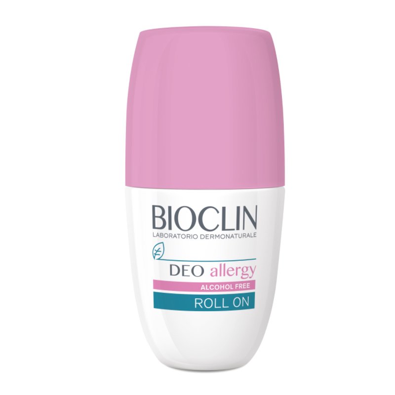 Bioclin Deo Allergy Roll on Αποσμητικό Σχεδιασμένο να Ελέγχει την Εφίδρωση σε Αλλεργικές & Αντιδραστικές Επιδερμίδες 50ml