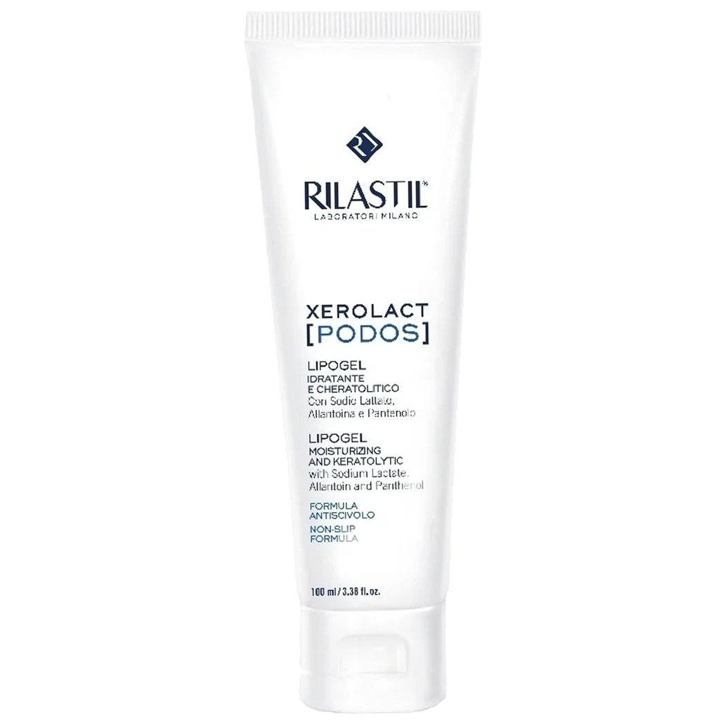 Rilastil Xerolact Podos Moisturizing & Keratolytic Lipogel Gel Ποδιών με Ενυδατική & Κερατολυτική Δράση 100ml