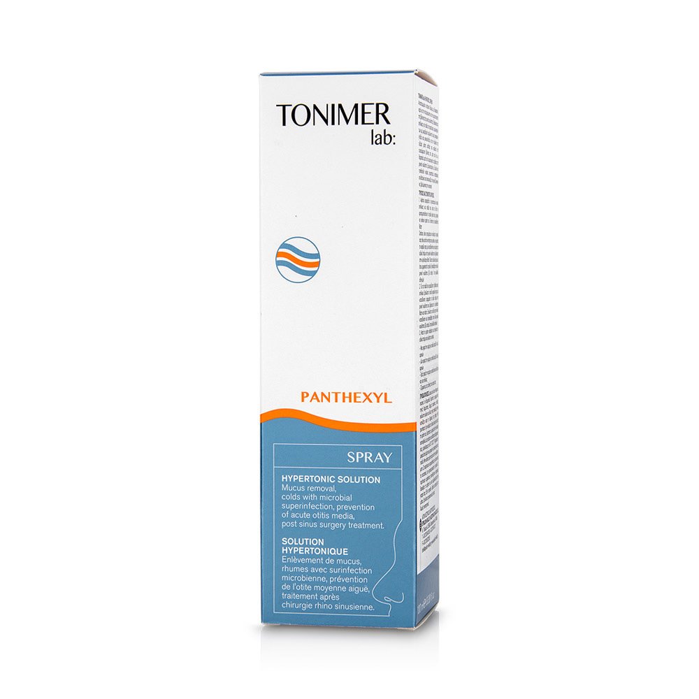 Tonimer Lab Panthexyl 800 mOsm/kg Spay Ρινικό Αποσυμφορητικό Spray με Υπέρτονο Διάλυμα Θαλασσινού Νερού 100ml