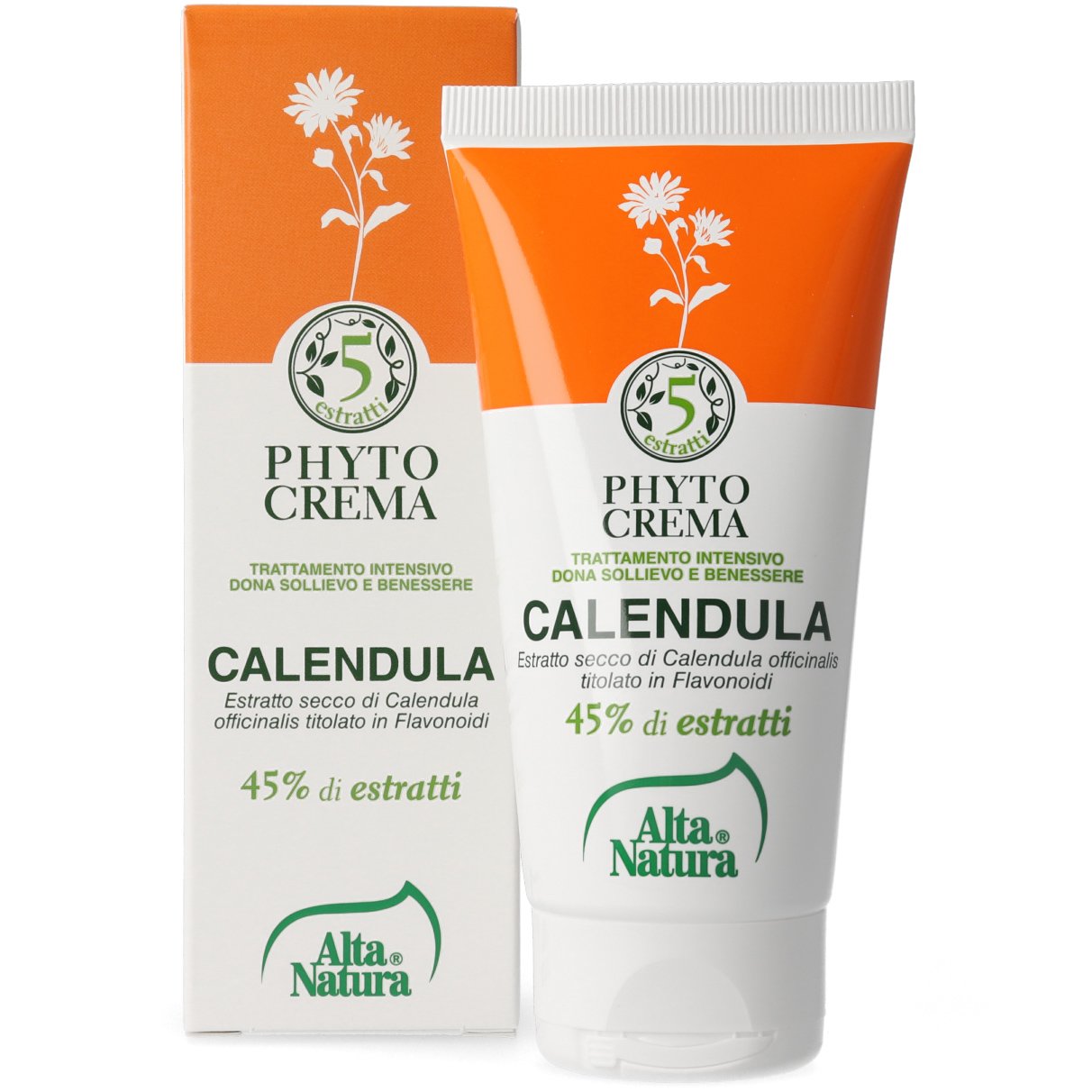 Alta Natura Phyto Crema Calendula Καταπραϋντική Κρέμα με Καλέντουλα για Ανάπλαση & Θρέψη της Επιδερμίδας 75ml